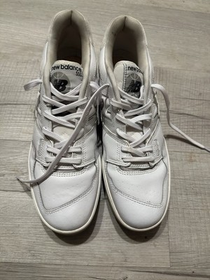 New Balance 550 White Grey BB550PB1 Men's Sneaker Leather Low Top Athletic Shoes
