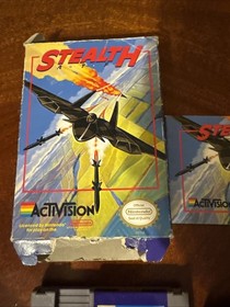 Vintage 1989 Stealth ATF Game for Nintendo NES w/Box and Manual