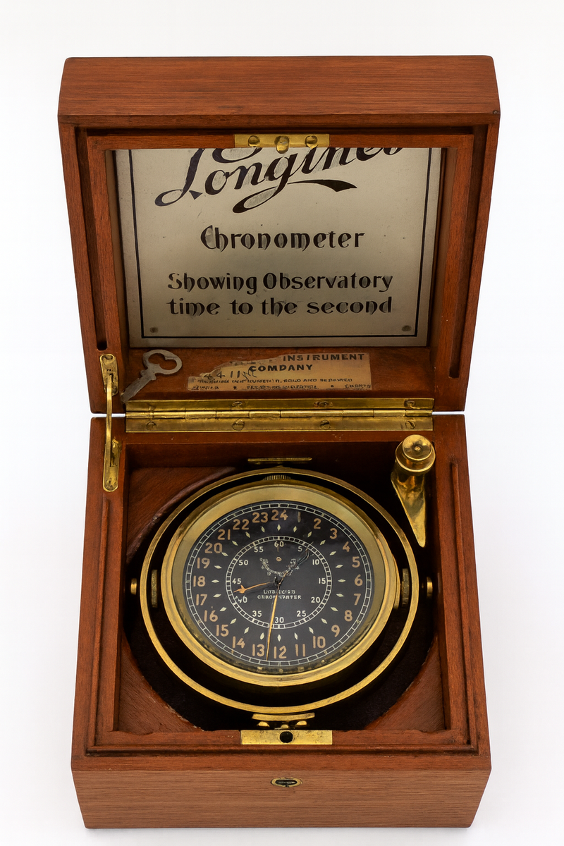 Chronometer Outlet Antique Marine Chronometer Longines Marine