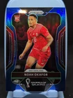 2022 Panini Prizm FIFA World Cup Qatar Soccer Prizms Blue Noah Okafor #268