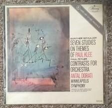 GUNTHER SCHULLER-SEVEN STUDIES ON THEMES OF PAUL KLEE-VINYL LP-MG50282-STEREO