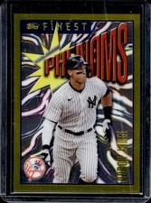 2023 Topps Finest Flashbacks Aaron Judge #168 Yankees