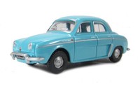 Oxford 76RD001 Renault Dauphine Modellauto Blau 1:76 Metallguss