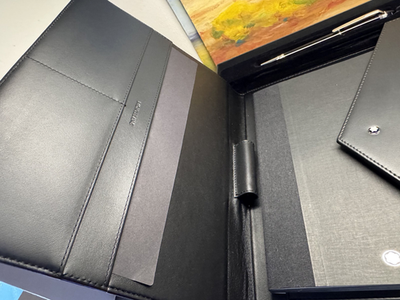 MONTBLANC Black Augmented Paper Writing Set, MB123676 | eBay