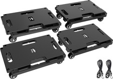 Furniture Moving Dolly 4 Wheels Heavy Duty Small Flat Dolly Cart with Wheels Int