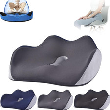 Orthopedic Seat Cushion Ergonomic Memory Foam Seat Cushion Sciatica Back Pain