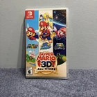 Super Mario 3D All-Stars (Nintendo Switch, 2020) Authentic Tested Game CIB