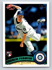2011 Topps Update #US173 Charlie Furbush Seattle Mariners Rookie