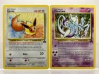 2 SET! Eevee Mewtwo JR Stamp Rally 2000 Vintage Pokemon Promo Cards EX+/NM-