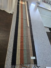 Vintage Made In Korea 100 Cashmere Scarf Multicolor Colorway Winter Beauty