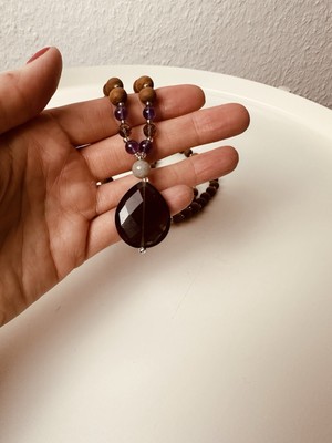 Tiny Devotions  Let It Go  Mala   Meditationskette mit echten Edelsteinen