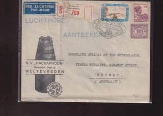 900093/ NIEDERLÄNDISCH INDIEN BELEG 1931 ? LUFTPOST