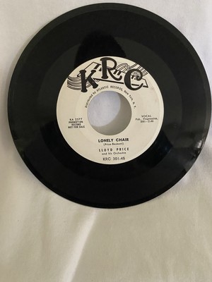 Lloyd Price KRC 301 Promo Lonely Chair/ The Chicken And The Bop