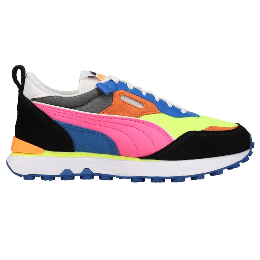 Puma Rider Fv Future Vintage Stringate Ragazze Nero Blu Verde Rosa Sneak