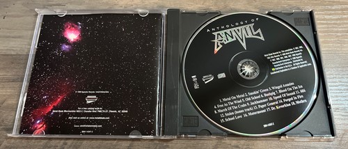 ANVIL "Anthology Of Anvil" Best Of CD-Album - Foto 2 di 3