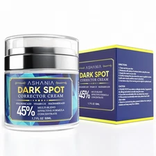 Natural Dark Spot Remover Cream - Brightening Solution for Face & Body, 1.7 oz