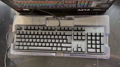 Trust Gaming GXT Asta Mechanical Gaming Keyboard, 7 Colour Cycles - Video 1 of 1