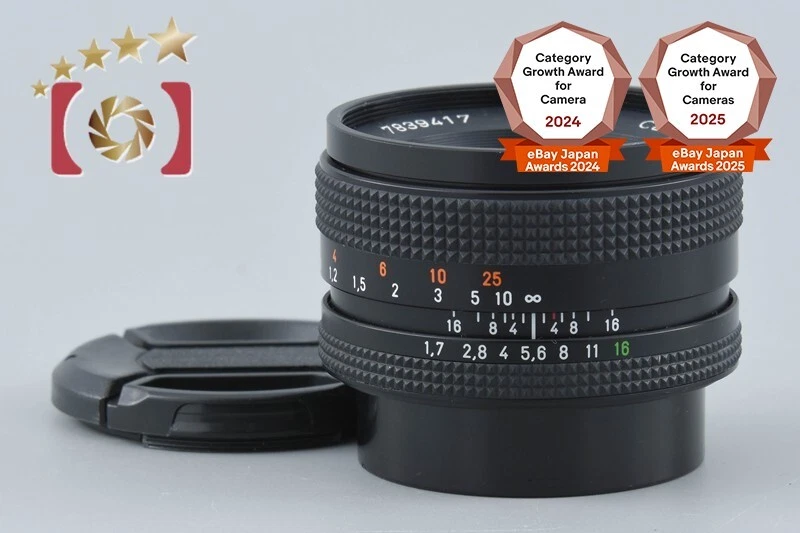 ZEISS Planar T* Camera Lenses 50mm Focal f/1.7 Maximum Aperture