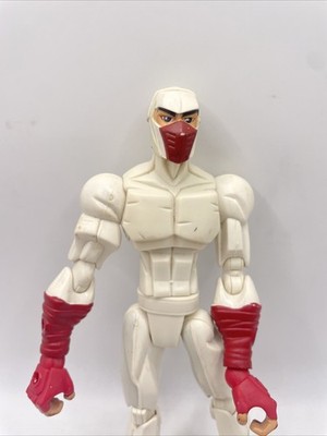 Hasbro 2006 GI Joe Sigma 6 Storm Shadow White Suit Red Boot