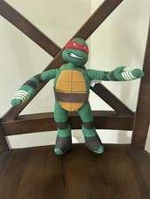 Nickelodeon TMNT Raphael Plush Stuffed Doll Teenage Mutant Ninja Turtles 2014