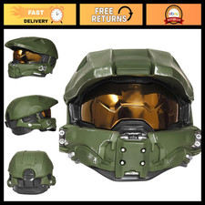 Light-Up Deluxe Master Chief Helmet for Adults  Cosplay Costume Accessory