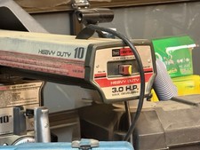 Craftsman 10 Radial Arm Saw 3.0 Hp W Cabinet Blade Guard Assembly - Vg Cond. Craftsman 10 Radial Arm Saw 3.0 Hp W Cabinet Blade Guard Assembly - Vg Cond.