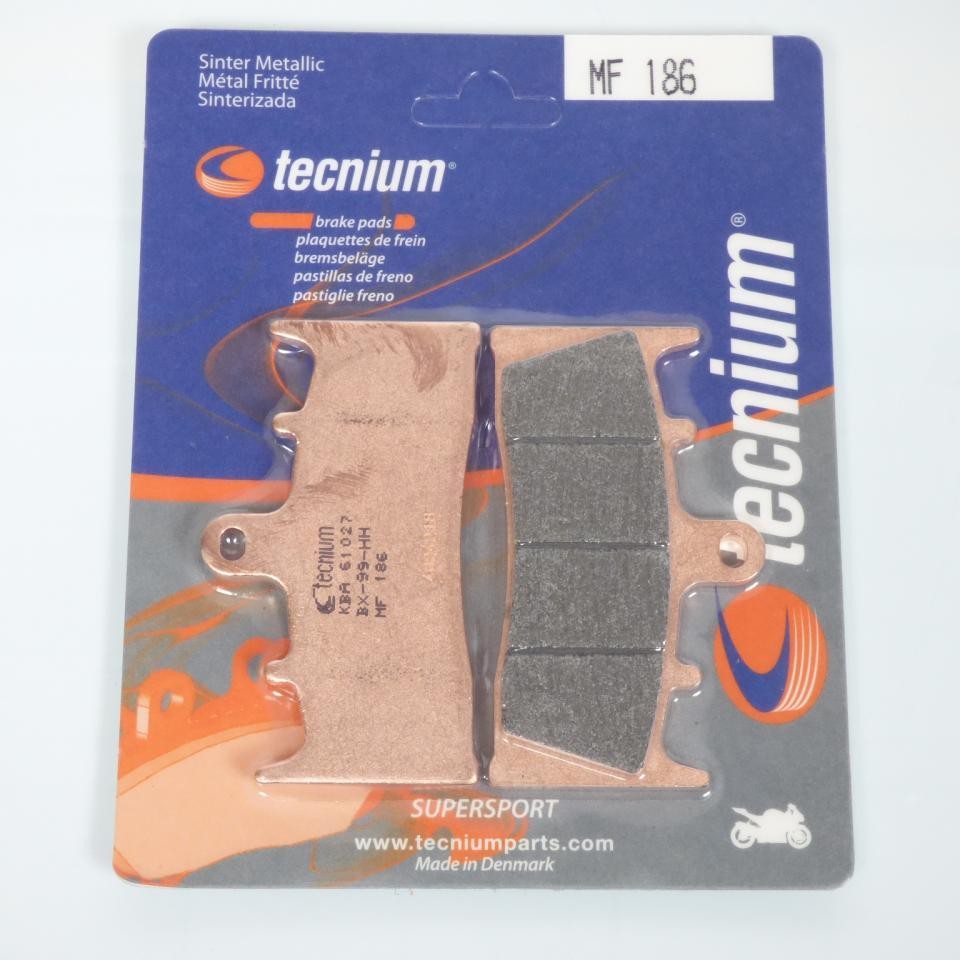 Plaquette de frein Tecnium pour Suzuki GSXR 1000 balade sinueuse et sortie circuit
