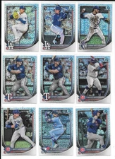 2025 Bowman Chrome Megabox Mojo Refractors - U PICK FROM LIST COMPLETE YOUR SET