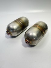 2-liquid Level Oblong 1.5” Dia X 3” Long Stainless Steel Float Ball 8-32 Thread