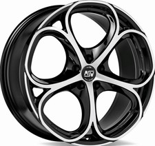 4x Sommerräder MSW 82 für Opel Astra Twin Top A-H/C 18 Zoll Felgen 225
