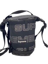 Supreme Neck Pouch, Sacoche, Nylon, Black, All-over print