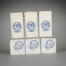 Vintage Bob Hope Chrysler Classic PGA Golf Original Napkin Lot Rare! Free Ship!