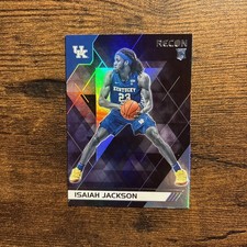 Isaiah Jackson 2021 Chronicles Recon Draft Picks Rookie Card #137 Indiana Pacers