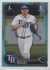 2016 Bowman Draft Chrome Draft Picks Sky Blue Refractor Ryan Boldt #BDC-118 3pb