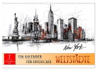 Calendar 2027 · US Version · World Cities - A Calendar For Explorers (Wall Calen