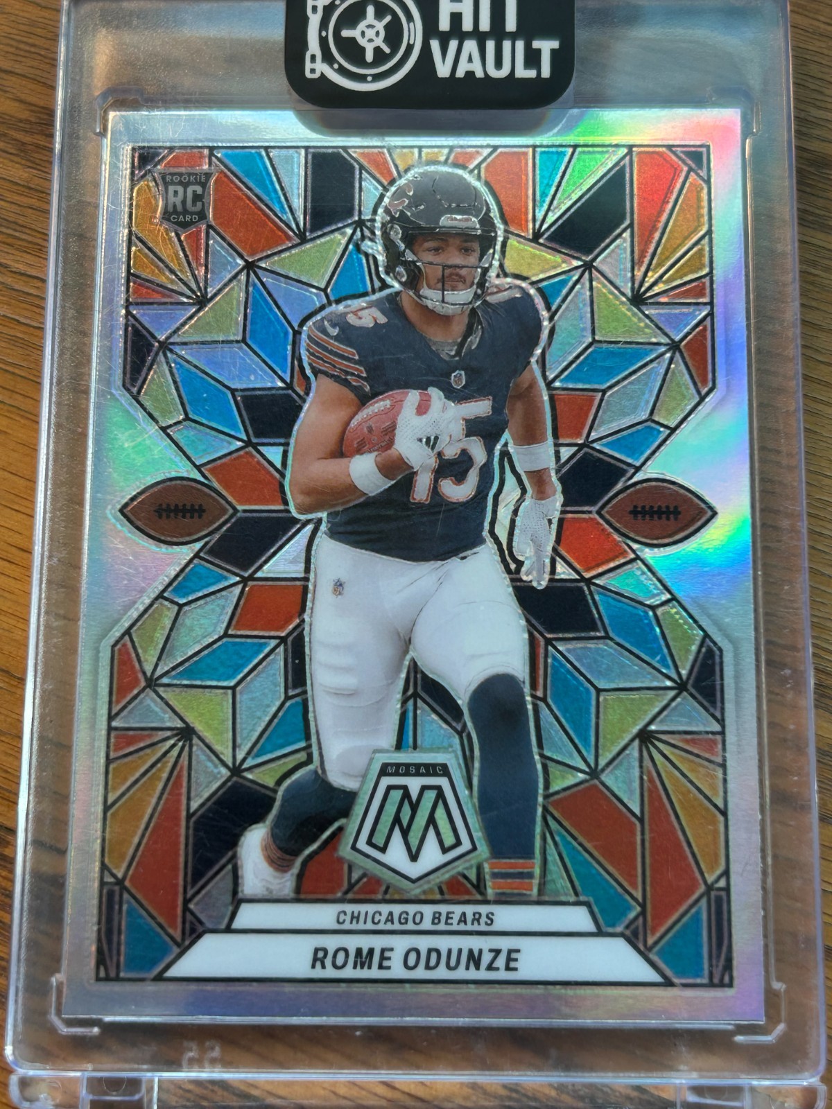 Rome Odunze Panini Mosaic Stained Glass #SG15 Base