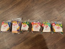 1996 McDonald s Space Jam Happy Meal Toys SEALED Lot of 6