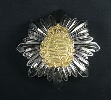 Pickelhaube Sachsen Emblem Helmwappen Helmbeschlag Zierrat Ersatzteil Larp RSP01