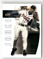 2002 Sp Authentic 47 Chipper Jones Atlanta Braves