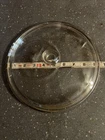 VTG PYREX Glass Replacement Clear Round 9 1/2” Lid Top Good Used Condition