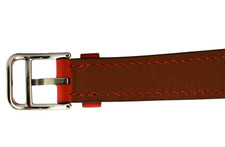 Hermes Cape Cod Watch Stainless Steel Silver Orange Women's CC1.210 9