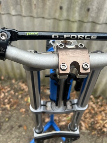 Pace RC150 Monster Forks With X Lite Stem And Bar Brace - Picture 12 of 14