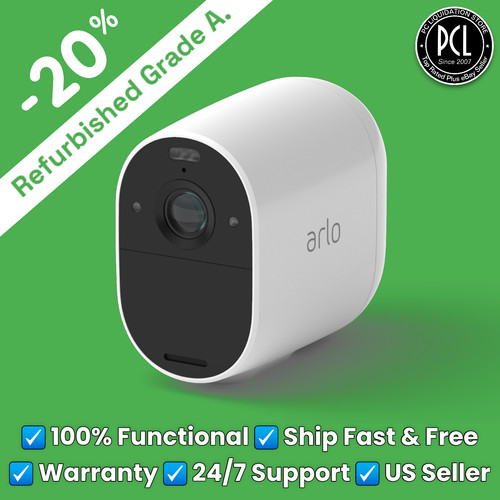 ✅ ORIGINAL Arlo Essential Spotlight Camera 1080p HD Wireless VMC2030 GRADE A ✅