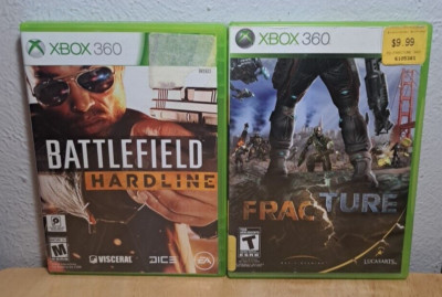 バトルフィールド ハードライン - Xbox360 2 Xbox 360 Battlefield Hardline & Fracture | eBay