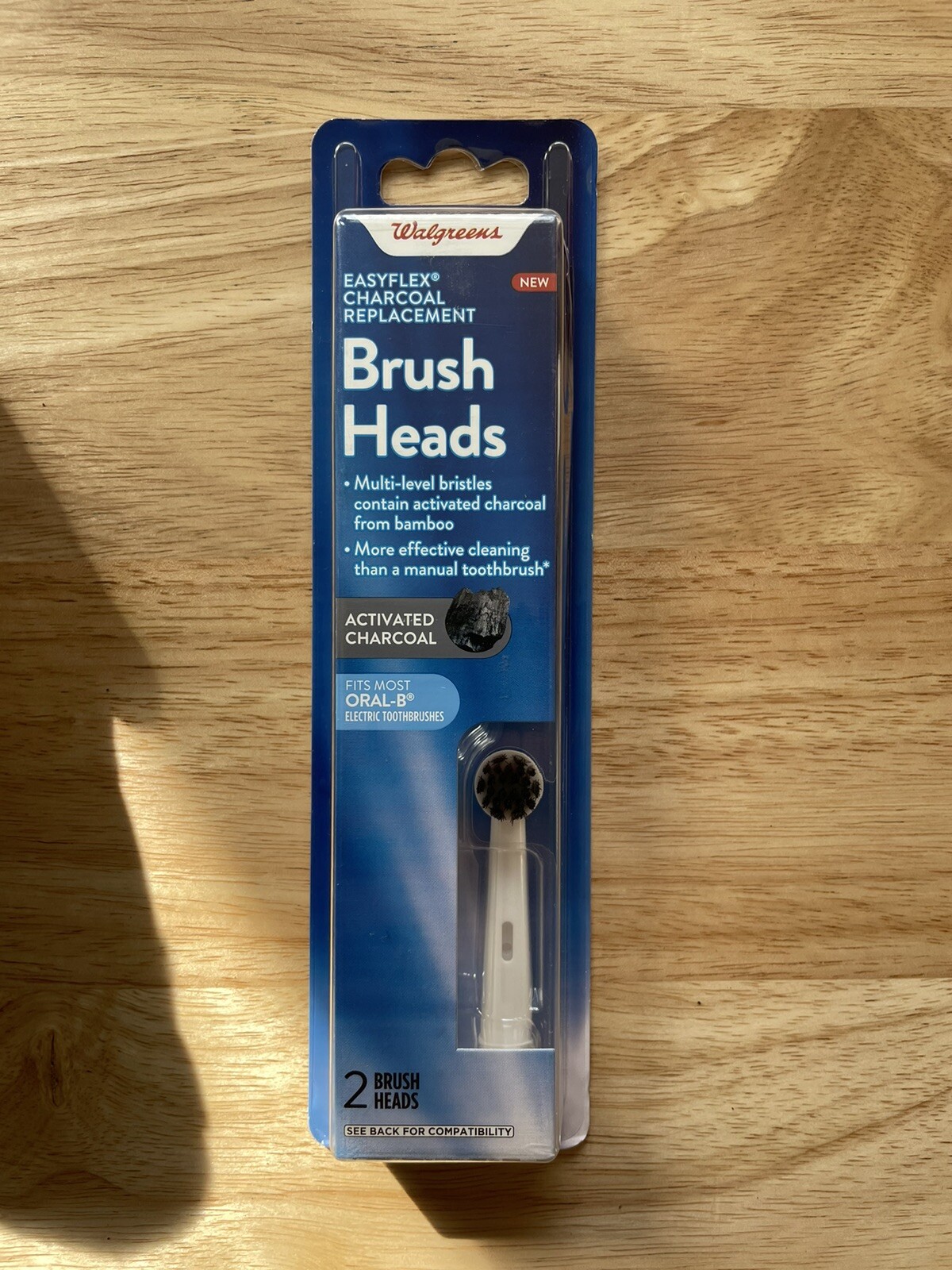 Walgreens Easy Flex Replacement Brush Heads 2 Toothbrush Heads eBay