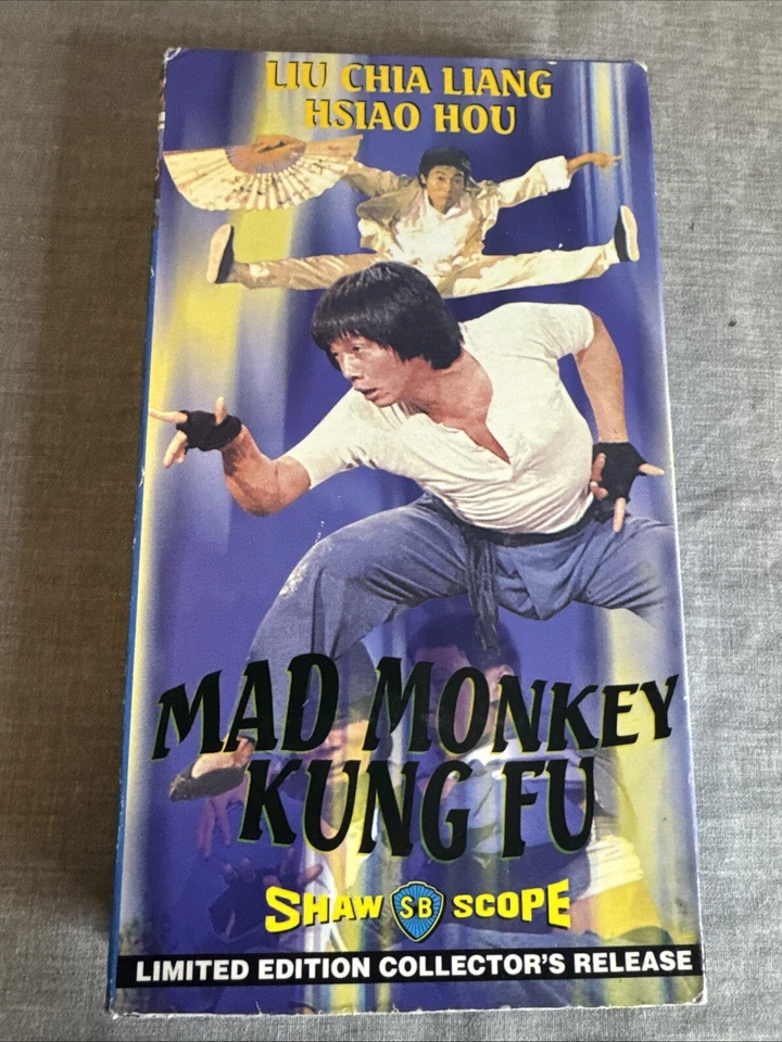 Mad Monkey Kung Fu Vhs Shaw Brothers English Dubbed Vintage Limited Edition 1999 - Image 2 of 4
