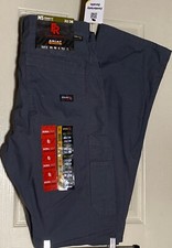 ARIAT FR M5 Stretch DuraLight Canvas Stackable Straight Leg Gray Pants 32/38 NWT