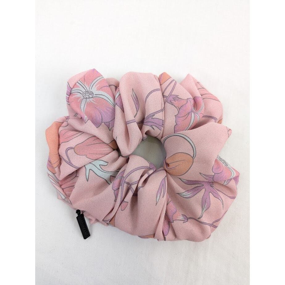 Balenciaga Zip Scrunchie Silk & Brass in Multicolor BNWT OS | eBay