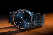 Herrenuhr Lilienthal Berlin Huxley blue orang...