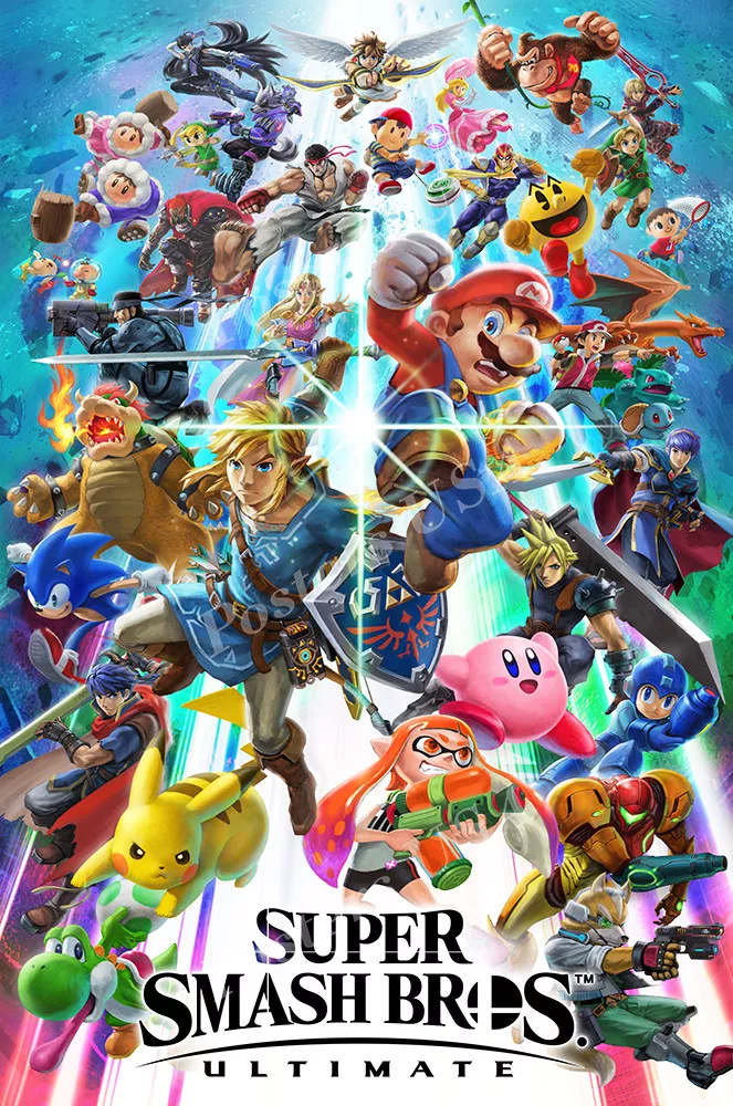 Super Mario Fan Poster Imagines a Super Smash Bros. Sequel